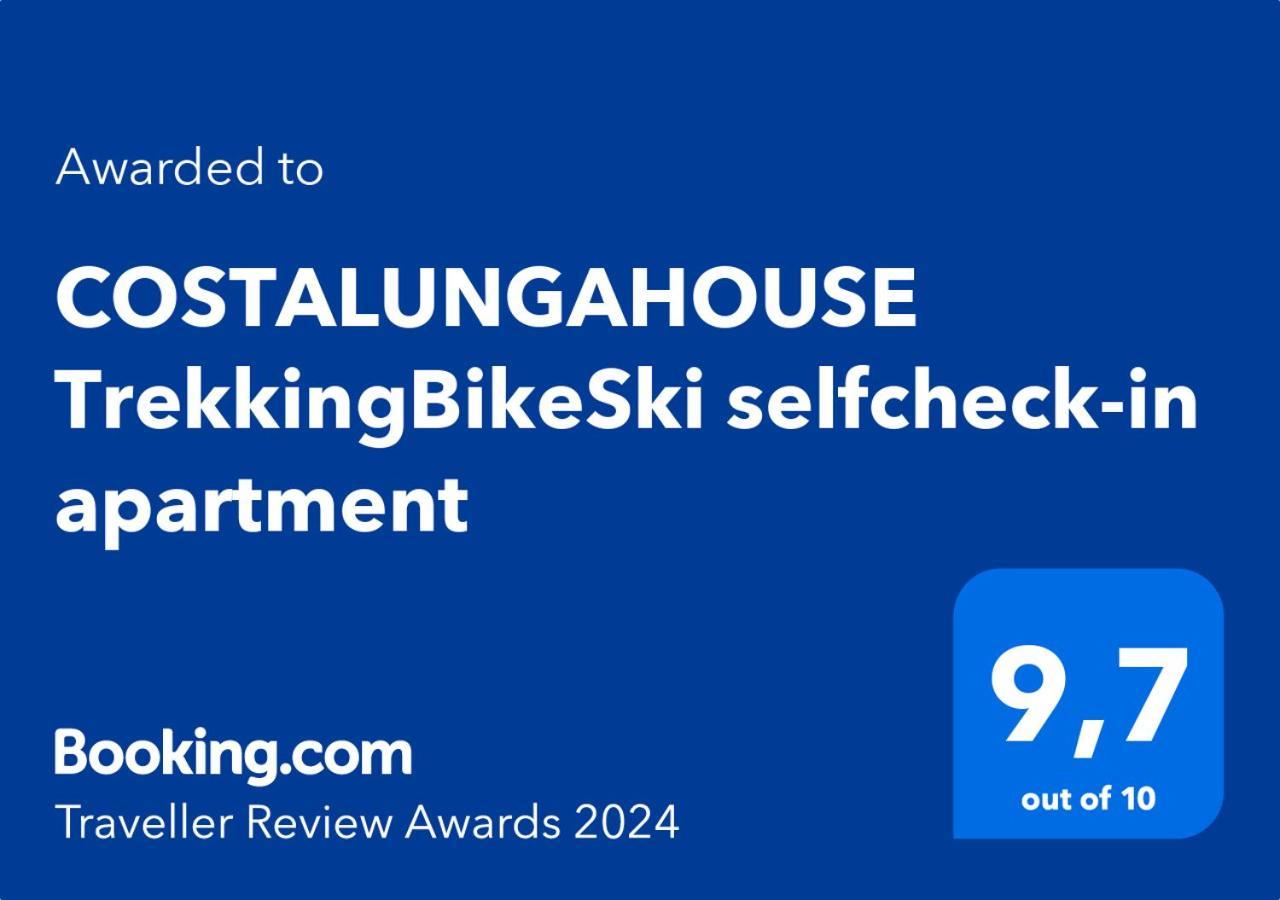 Costalungahouse Trekkingbikeski Selfcheck-In Apartment 卡瑞扎奥湖 外观 照片